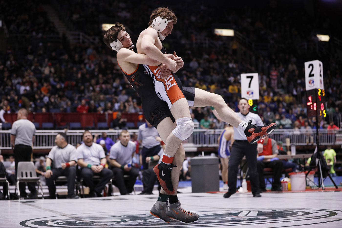 State Wrestling Semi Finals